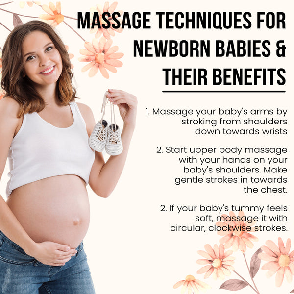 Massage Techniques for Newborn Babies and Their Benefits