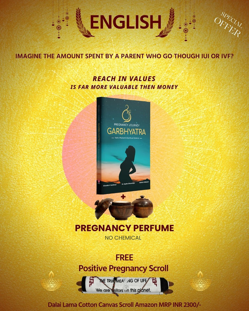 GARBHYATRA | Free Pregnancy Perfume & Dalai Lama Cotton Scroll