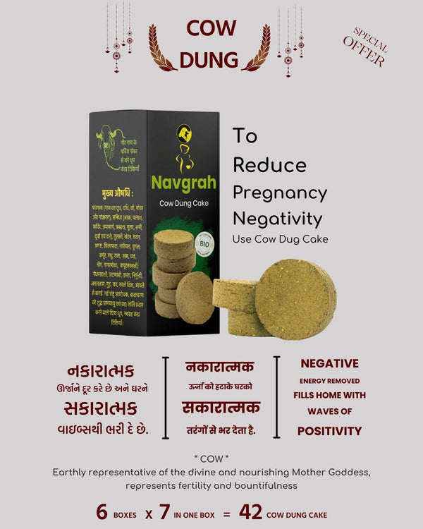 Cow Dung Cake For Pregnancy Positivity